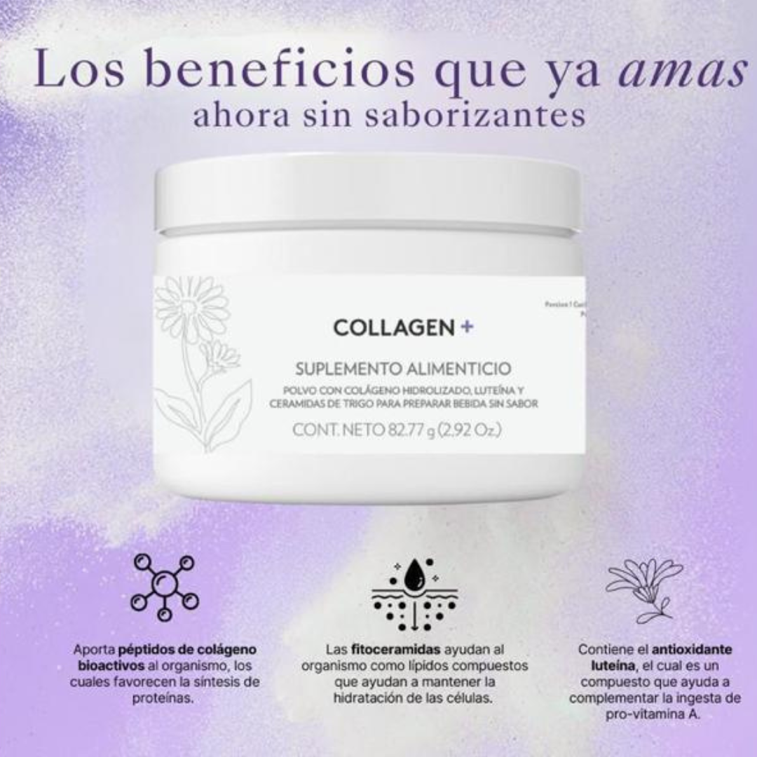 COLLAGEN+ sin sabor (colageno en polvo)