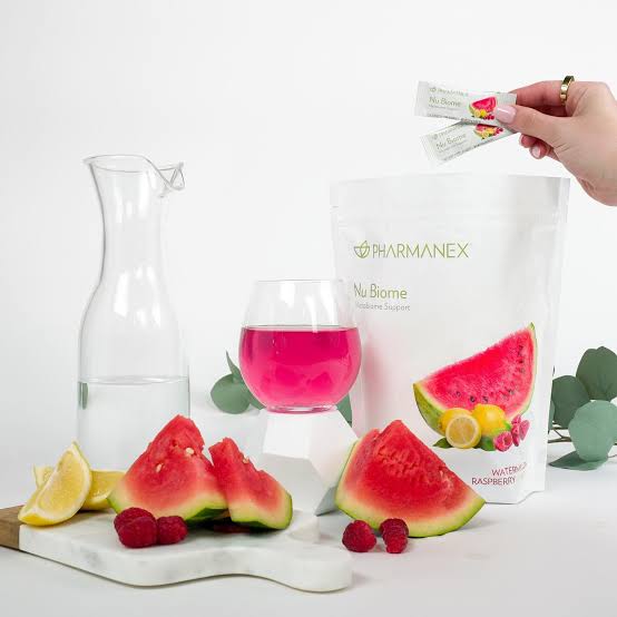 Nu Biome watermelon (pre y post bióticos)