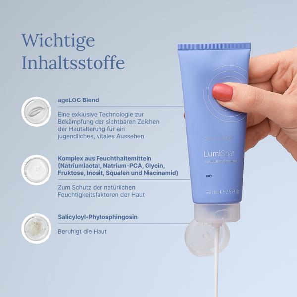 CLEANSER dry (limpiador LumiSpa - piel seca)