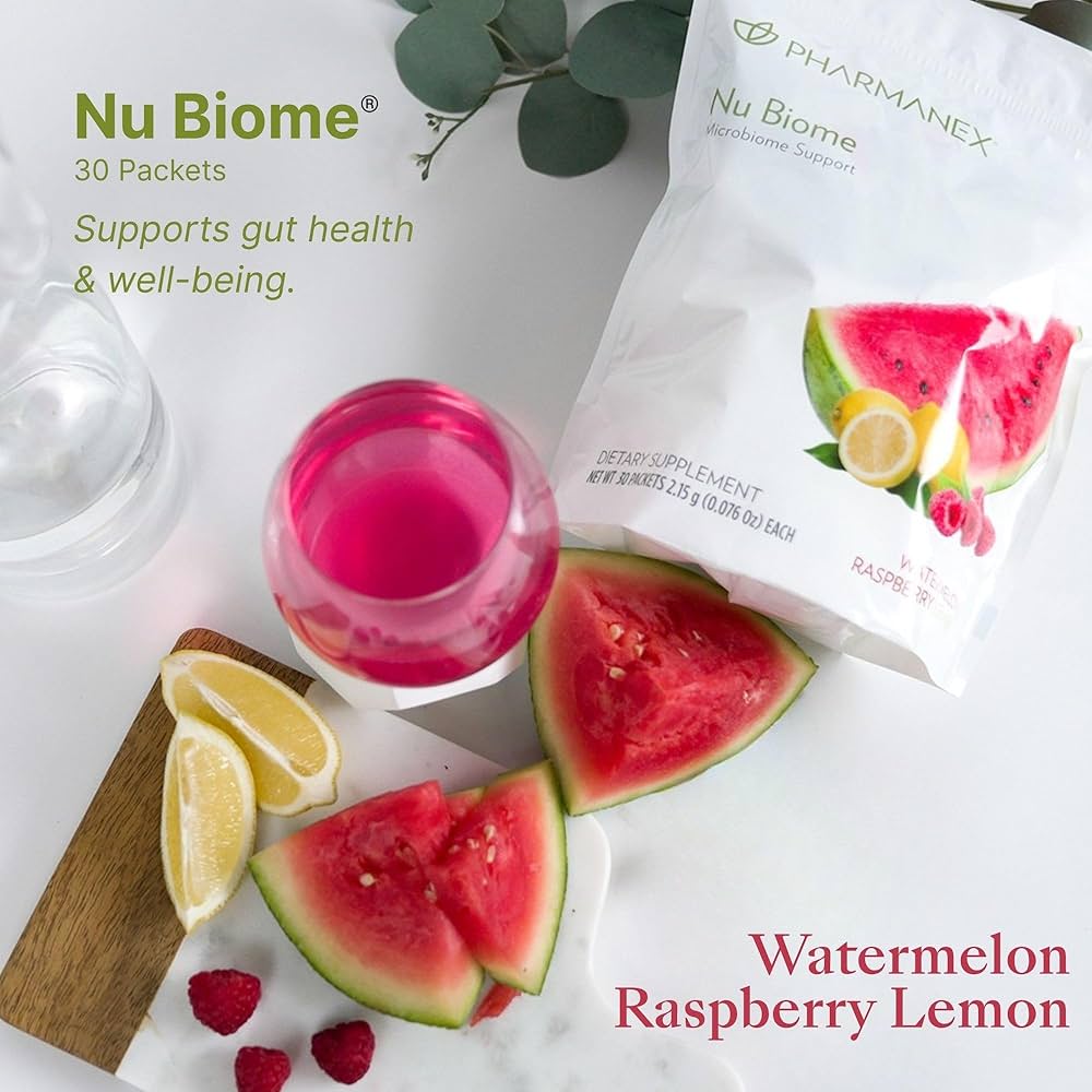 Nu Biome watermelon (pre y post bióticos)